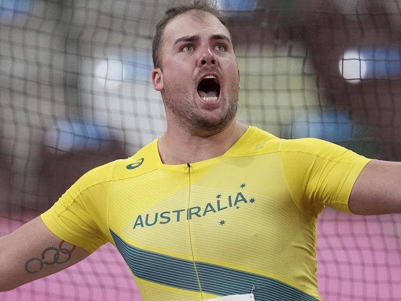 Matthew Denny has finished fourth in the men's discus final at the Tokyo Olympics.