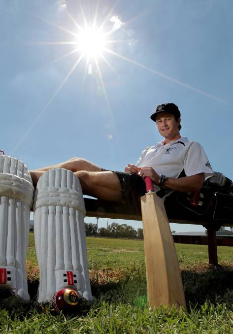 Jason Bartel hopes the wicket will suit his leg spin against Baranduda tomorrow. Picture: DAVID THORPE