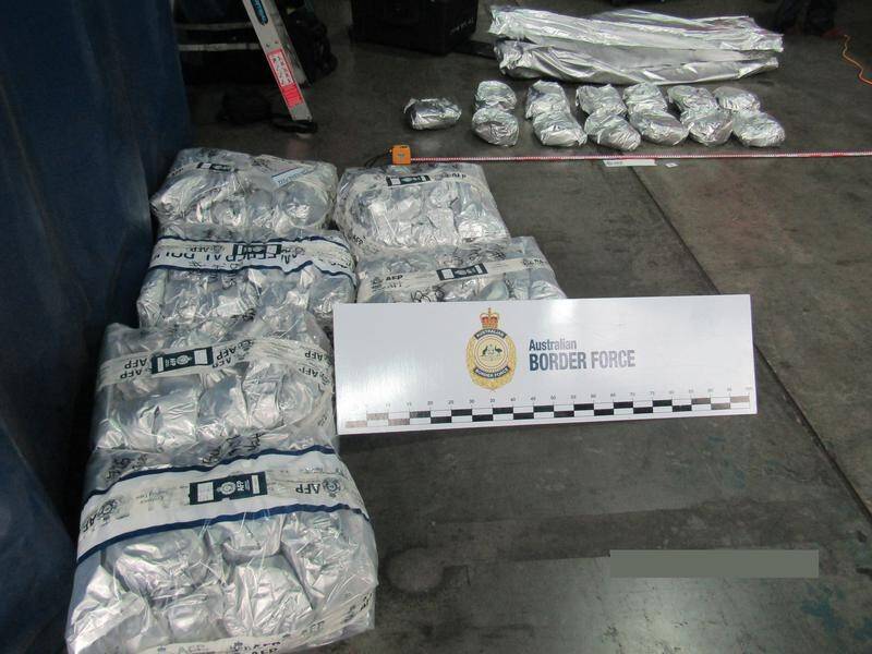 Three men have admitted involvement with more than 100kg of methamphetamine imported from Malaysia.