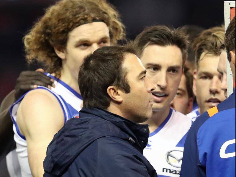 North Melbourne coach Brad Scott and his team found a way to beat the Western Bulldogs.