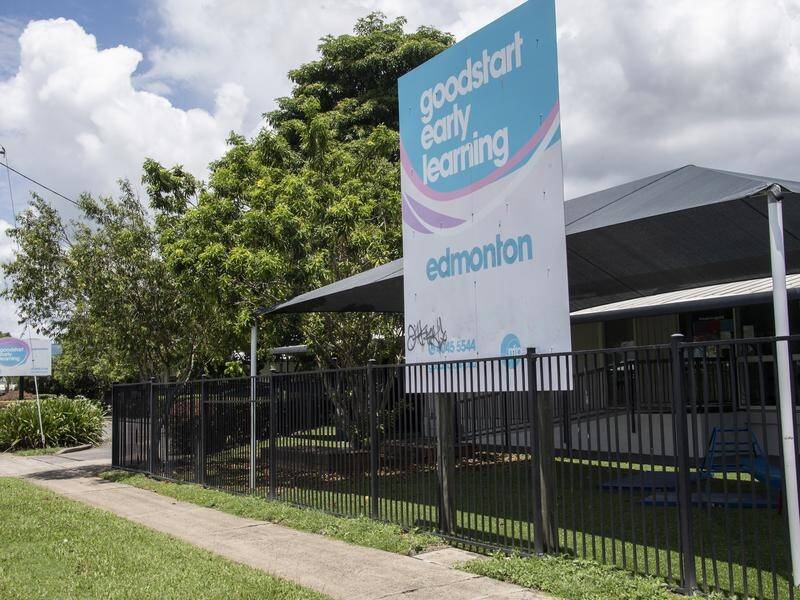 A Qld Goodstart Early Learning Centre remains closed, but bus services for children have resumed.