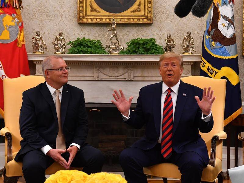 Morrison's recent meetings with Trump have drawn contrasts with Australia's relationship with China.