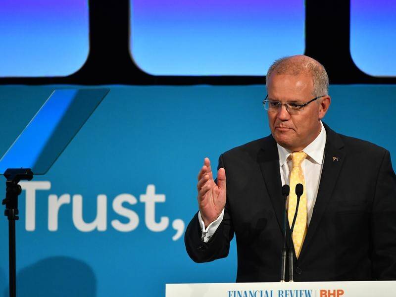 Scott Morrison has stoked fears about the economy slipping into recession under a Labor government.