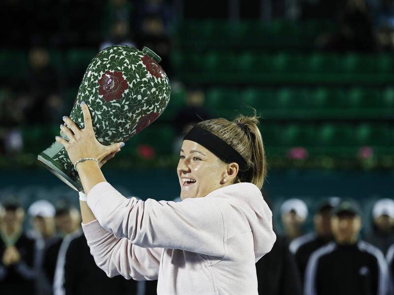 Karolina Muchova hails her maiden WTA title win at the Korea Open.