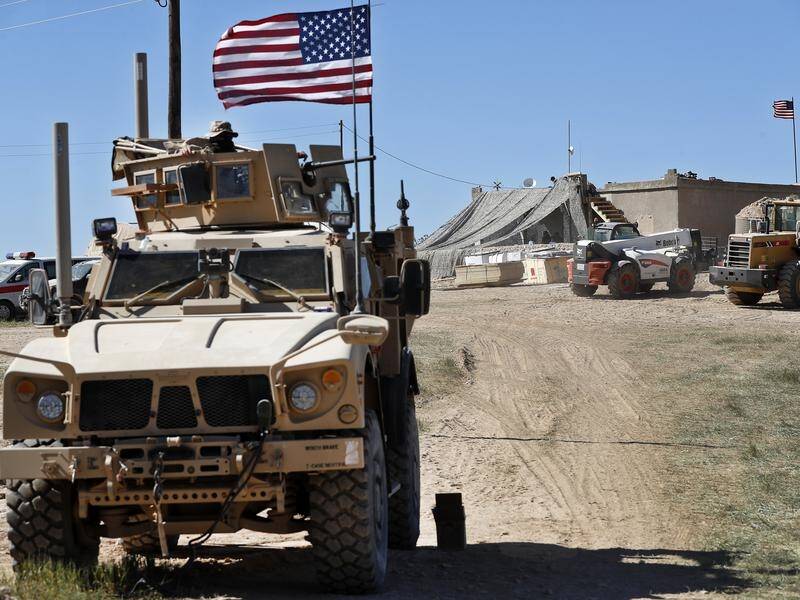 The United States has asked Germany to send ground troops to northeastern Syria.