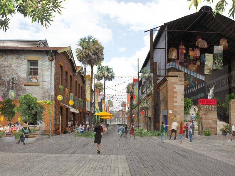 Eateries, art spaces and parklands are part of the plans to transform Sydney's Cockatoo Island.