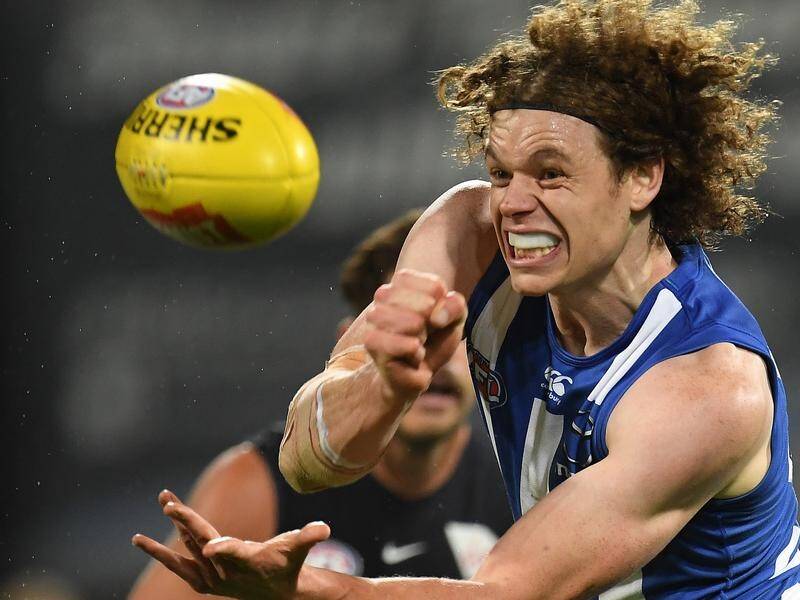 In-form Ben Brown looms as a key factor for North Melbourne in their AFL clash with Hawthorn.