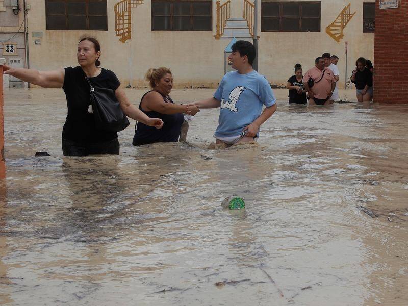 At least six people have been killed as floods ravage several areas of Spain.