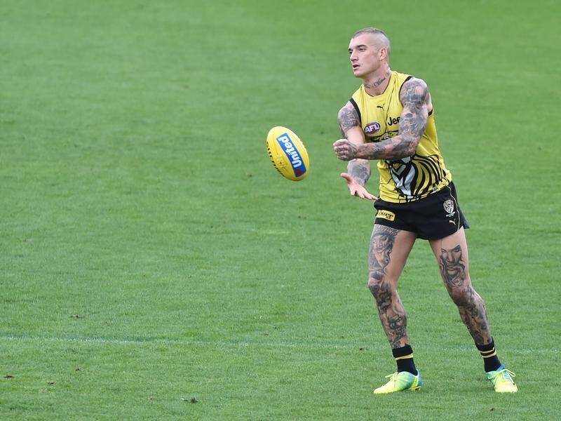 Richmond star Dustin Martin is in the best shape of his career ahead of the new AFL season.
