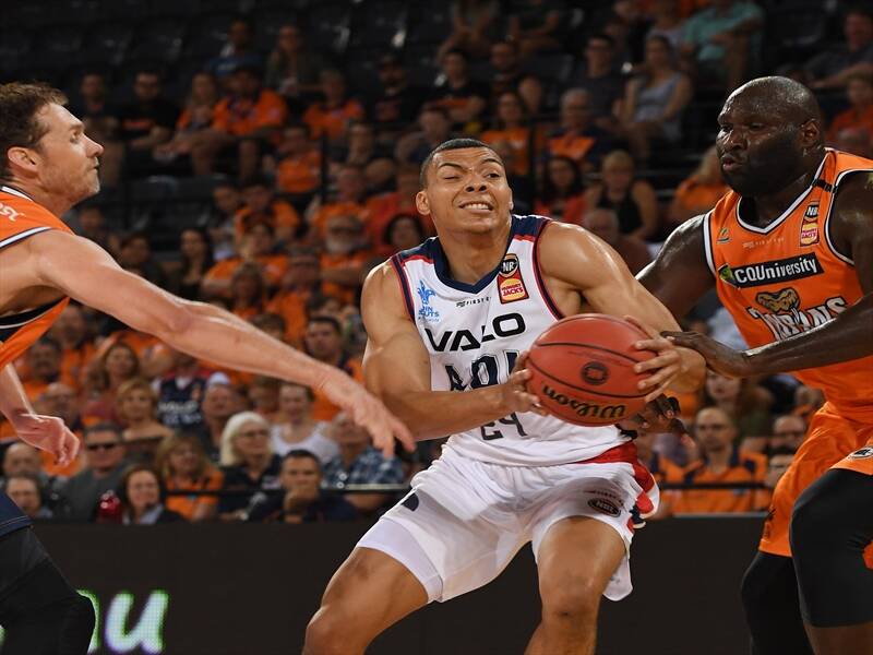 Visitors the Adelaide 36ers have rolled the Cairns Taipans 91-83 in Cairns.
