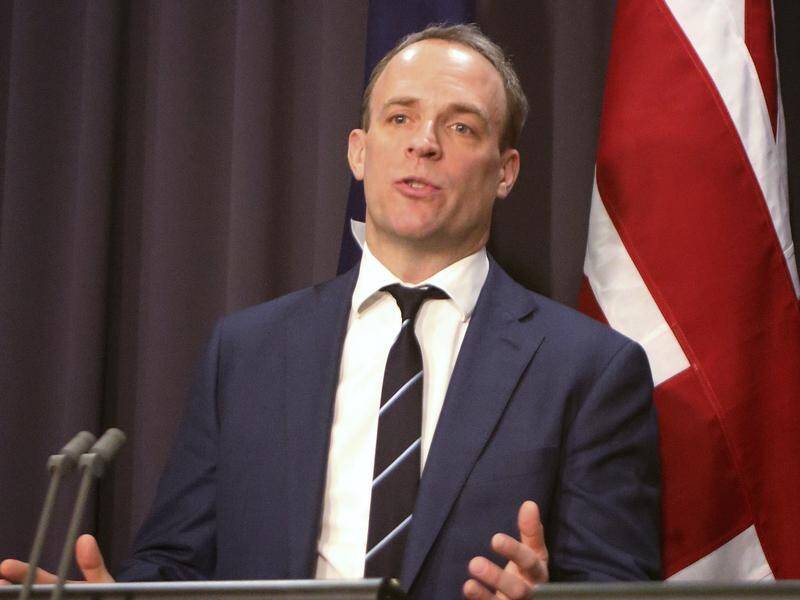 UK Foreign Secretary Dominic Raab has warned China not to impose a new security law on Hong Kong.