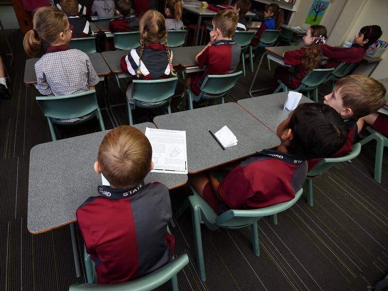 Education Minister Jason Clare says NAPLAN results demonstrate the need for an overhaul. (Dan Peled/AAP PHOTOS)