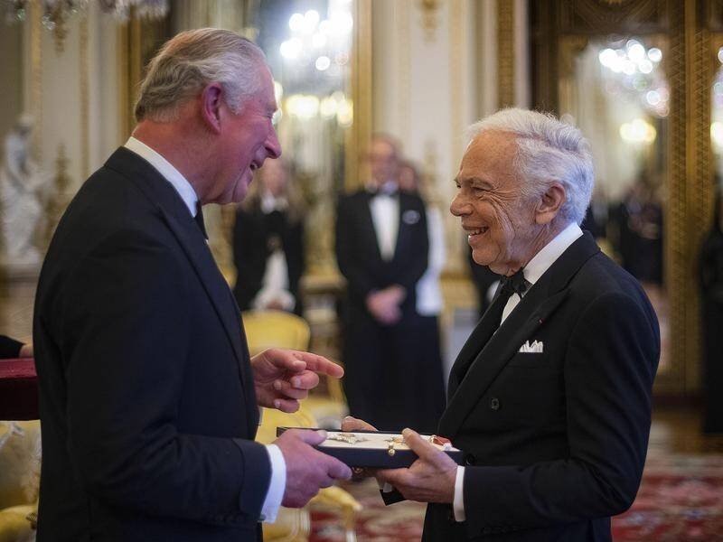 Ralph Lauren has become the first American designer to be recognised with an honorary knighthood.