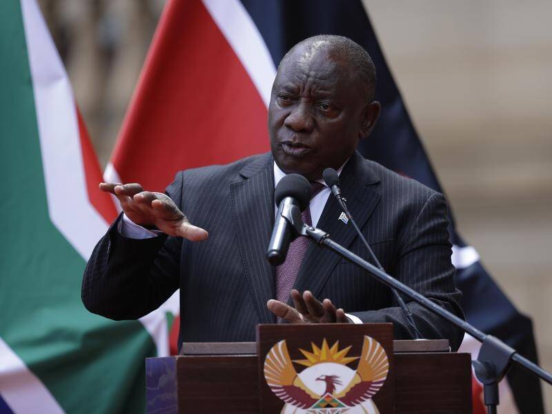 SAfrica President Cyril Ramaphosa slams the West for its knee-jerk imposition of travel bans.