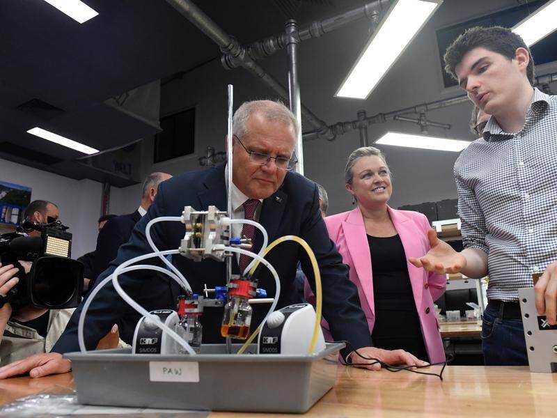 Scott Morrison is touting 1600 jobs for NSW under a plan to develop new tech for the energy sector.