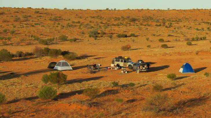 Simpson Desert WAA Line Camp 3. Photo: Lee Atkinson