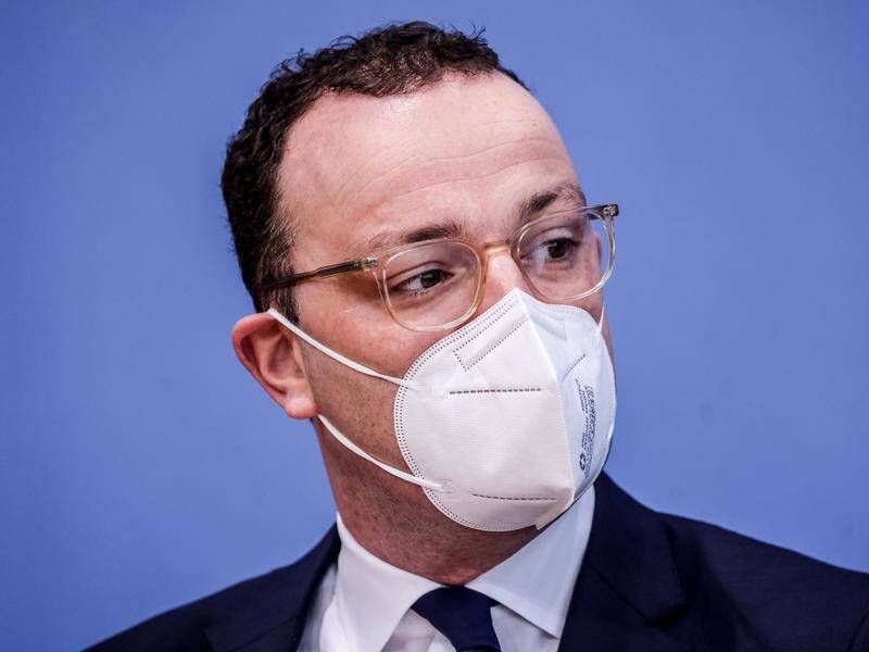 By spring, Germans will have been "vaccinated, recovered or died", warns Health Minister Jens Spahn.