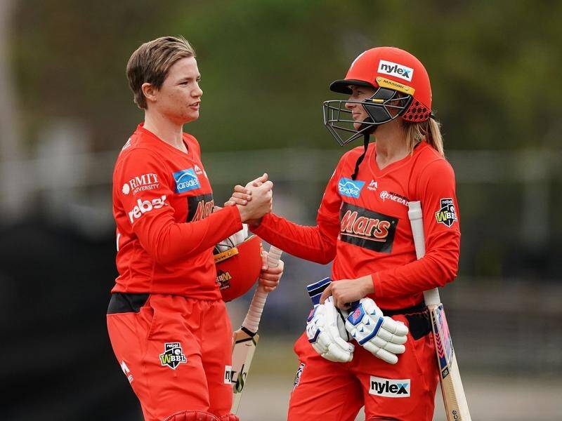 The Melbourne Renegades have cruised to an easy eight-wicket WBBL win over Hobart in St Kilda.