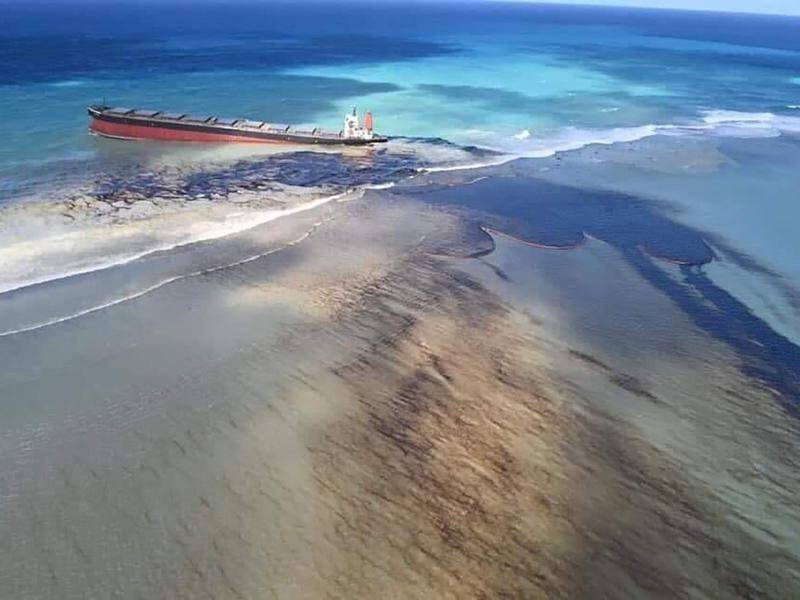 The MV Wakashio has run aground off Mauritius, spilling thousands of tonnes of fuel into the ocean.
