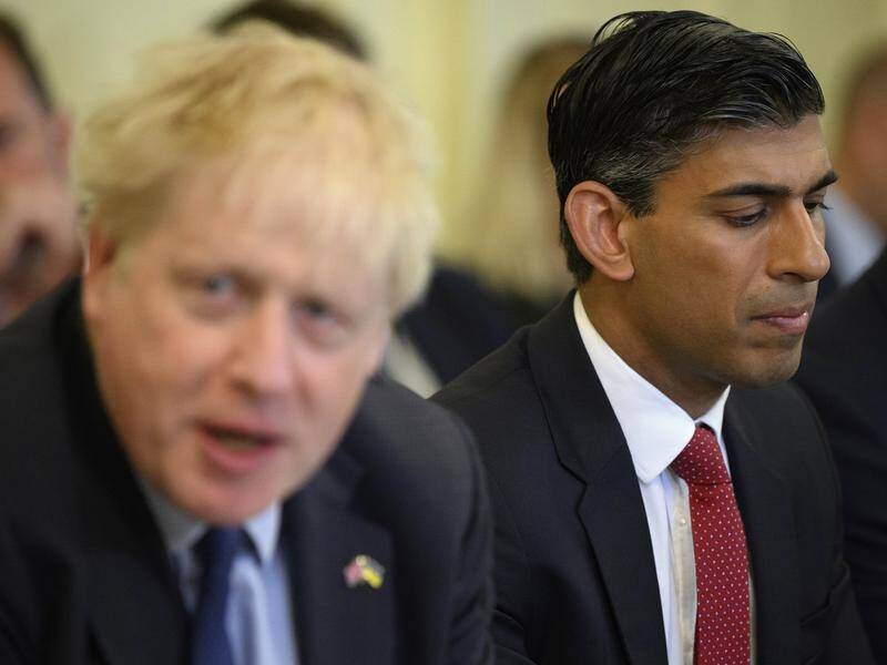 Rishi Sunak says he is running to replace Boris Johnson as Conservative leader and UK PM.