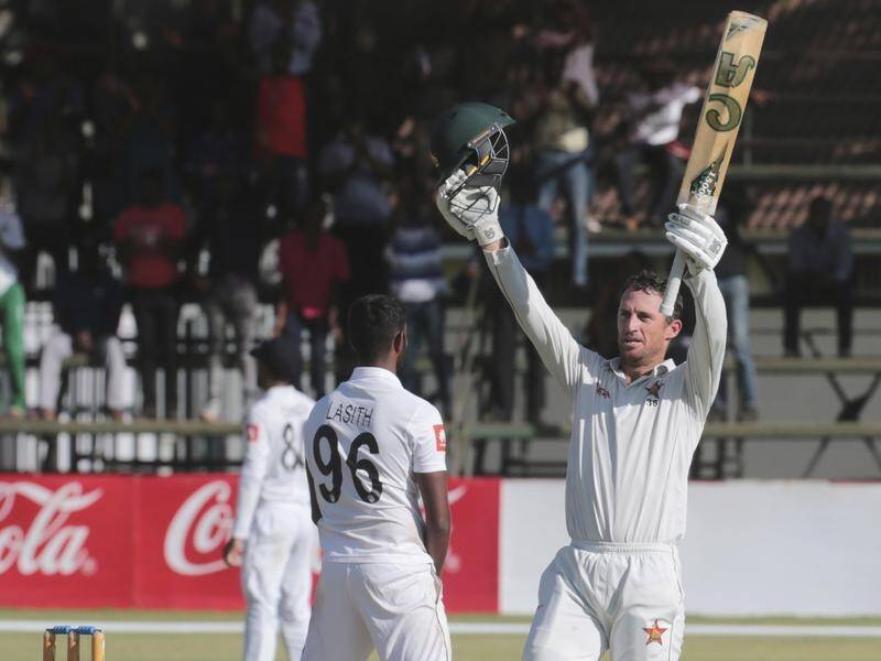 Zimbabwe captain Sean Williams led the way with a century as they beat Afghanistan by 10 wickets.