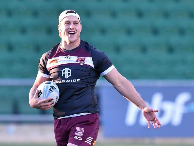 Polarising Queensland Origin prop Jarrod Wallace is keeping a low profile before game two in Perth.