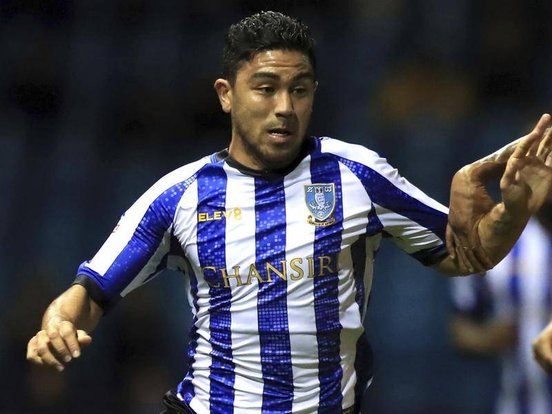 Massimo Luongo (l) has scored his second goal for Sheffield Wednesday since joining the Owls.