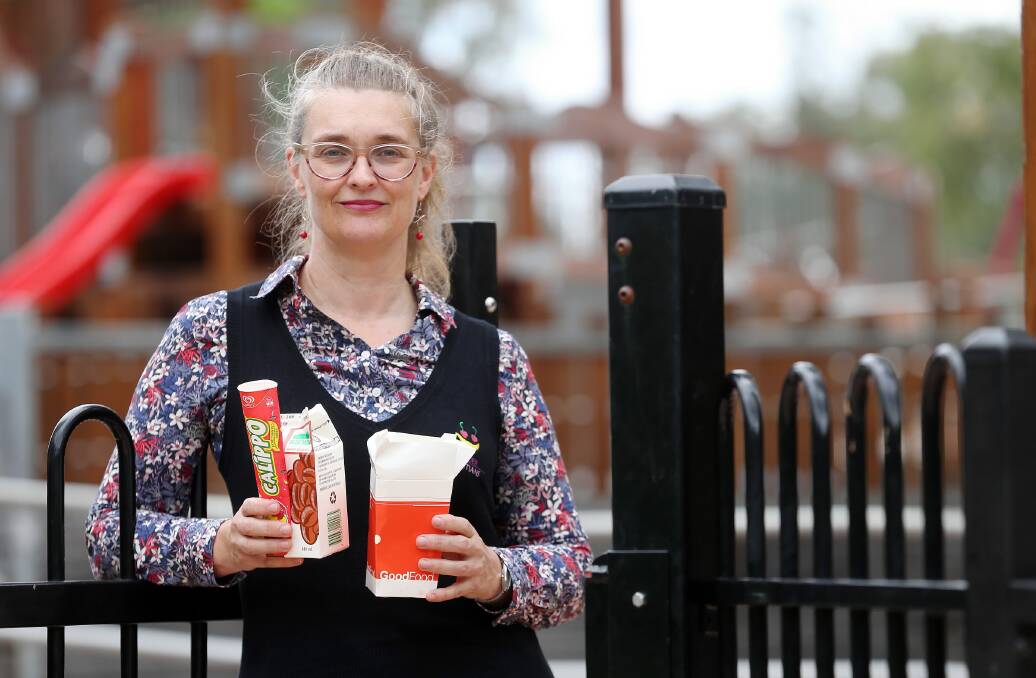 Dietitian Kerryn O’Brien wants bans on selling junk food near schools, playgrounds and other public spaces. Picture: JOHN RUSSELL