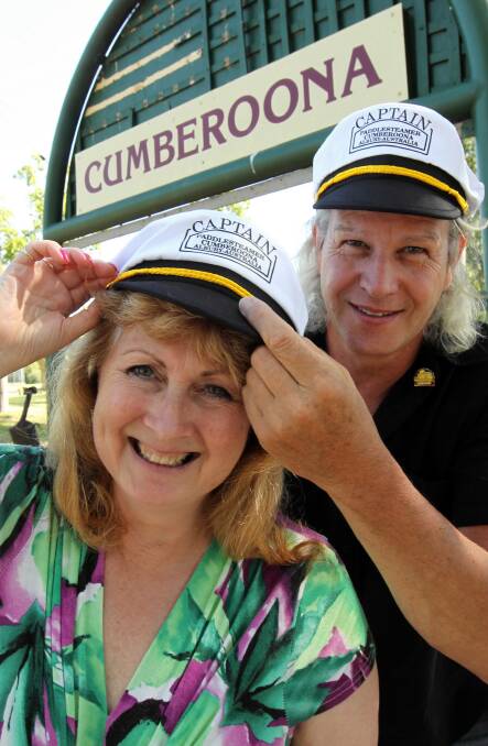 Philomena and Jeff Sawyer are members of the group Friends of the Cumberoona, one of two parties interested in taking over the paddlesteamer, which has not been operational since 2006.