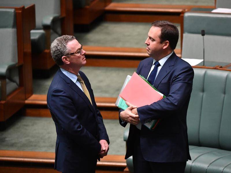 Ministers Christopher Pyne (left) and Steve Ciobo will retire at the next election