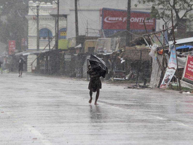 Cyclone Amphan has battered communities amid heavy rain and fierce winds in India and Bangladesh.