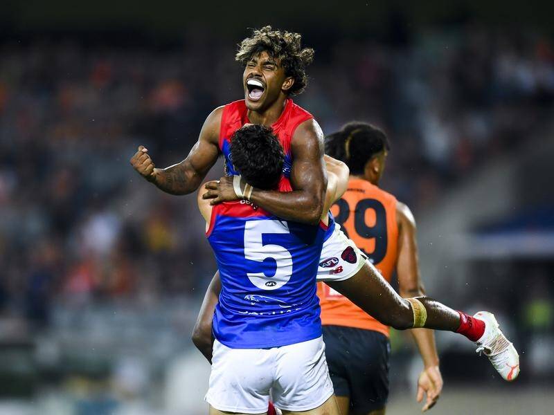 Kysaiah Pickett kicked four goals for Melbourne as the Demons beat Greater Western Sydney.