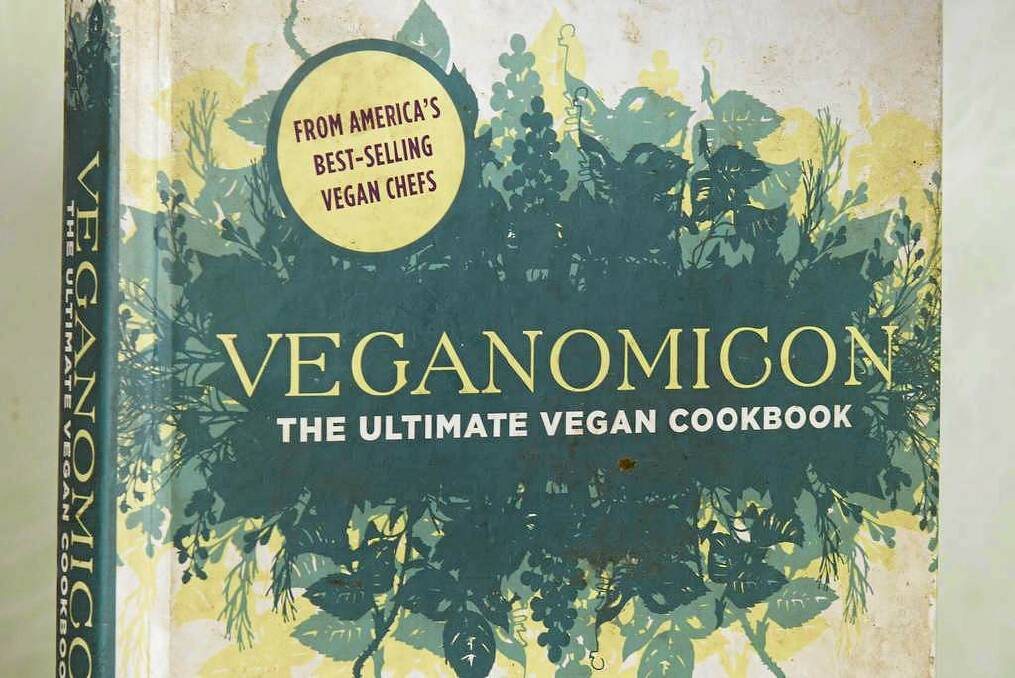 Veganomicon: The Ultimate Vegan Cookbook, written by two "vegan high priestesses" from the US - Isa Chandra Moskowitz and Terry Hope Romero, is Hardy's go-to kitchen bible.