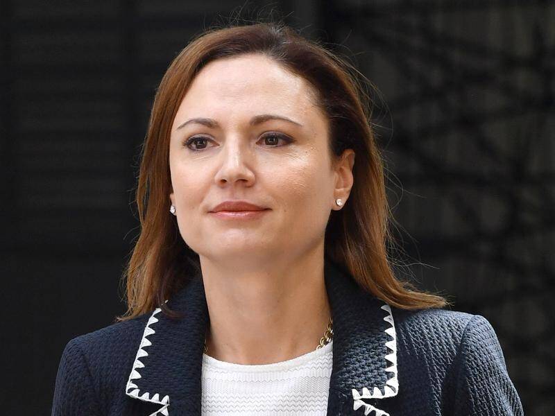 Anna Palmer has been questioned in court about her former role in one of her husband's companies.