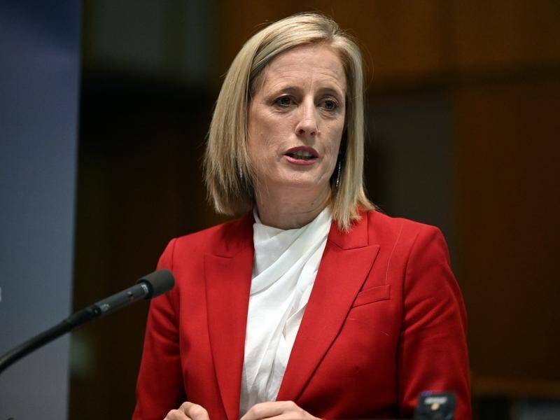 Katy Gallagher says the justice system needs to support sexual assault complainants better. (Mick Tsikas/AAP PHOTOS)