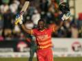 Regis Chakabva's 75-ball century has helped hosts Zimbabwe score an easy ODI win over Bangladesh. (AP PHOTO)