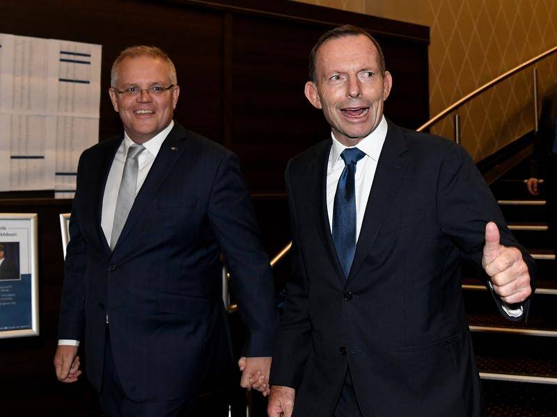 Scott Morrison and former PMs attended a tribute dinner for Tony Abbott in Sydney.