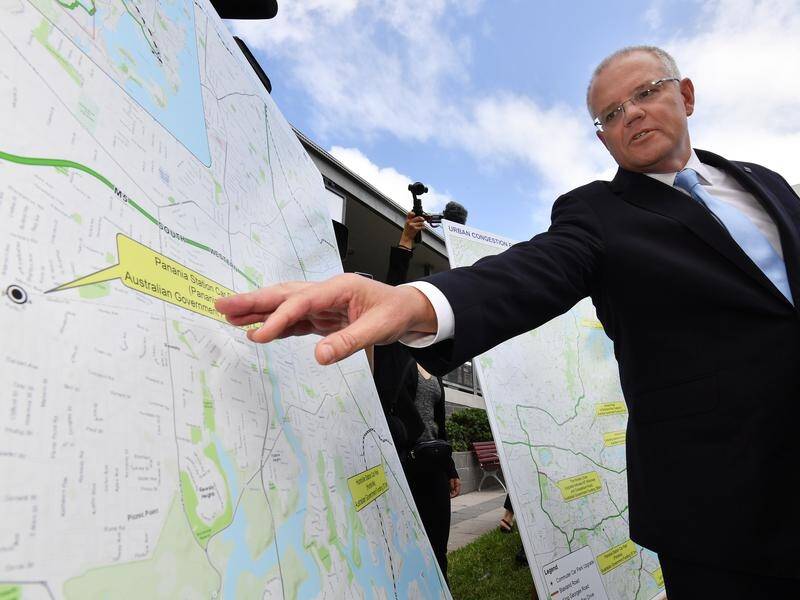 The Morrison government is accused of favouring coalition seats in the Urban Congestion Fund.