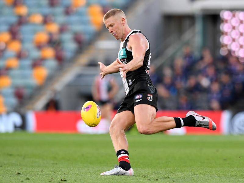 Dan Hannebery will miss St Kilda's opening AFL match against GWS because of a calf injury.
