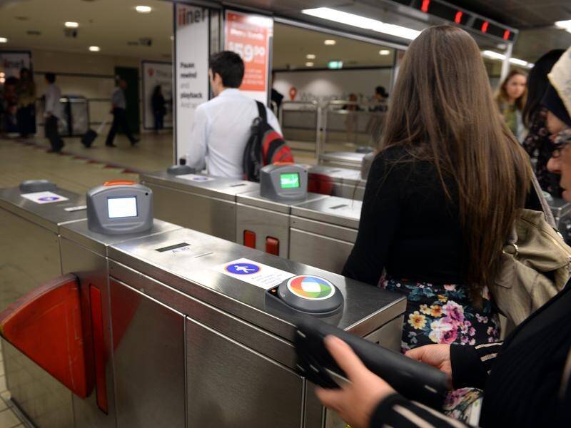 The NSW rail union plans to switch off Opal card readers on weekdays from 3pm to 7pm as of Thursday. (Dan Himbrechts/AAP PHOTOS)