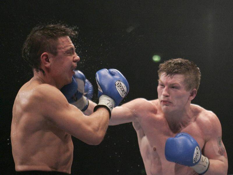 Ricky Hatton, who beat Kostya Tszyu, has joined the Aussie in boxing's International Hall of Fame. (AP PHOTO)