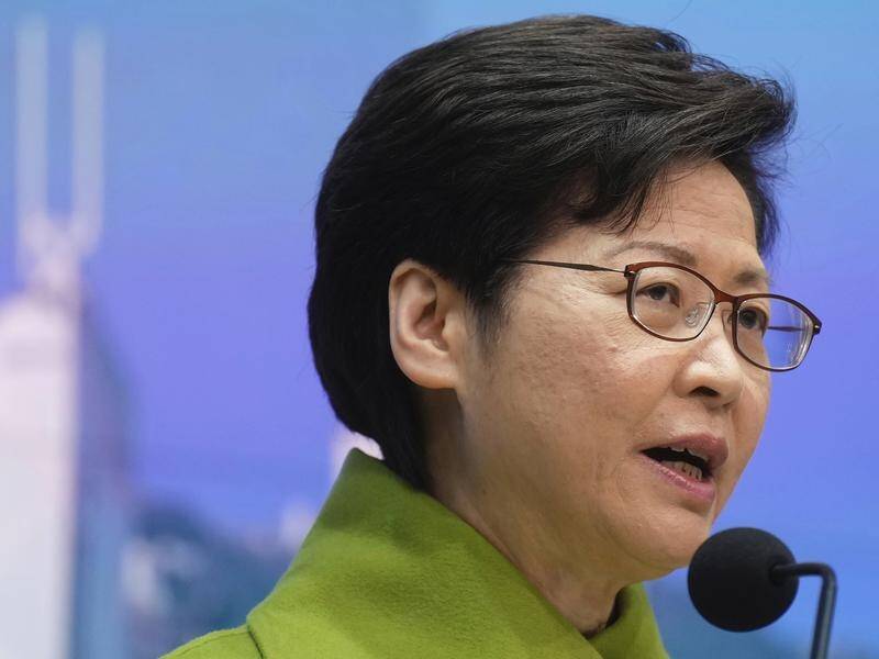 Chief Executive Carrie Lam says Hong Kongers living in mainland China can cross the border to vote.