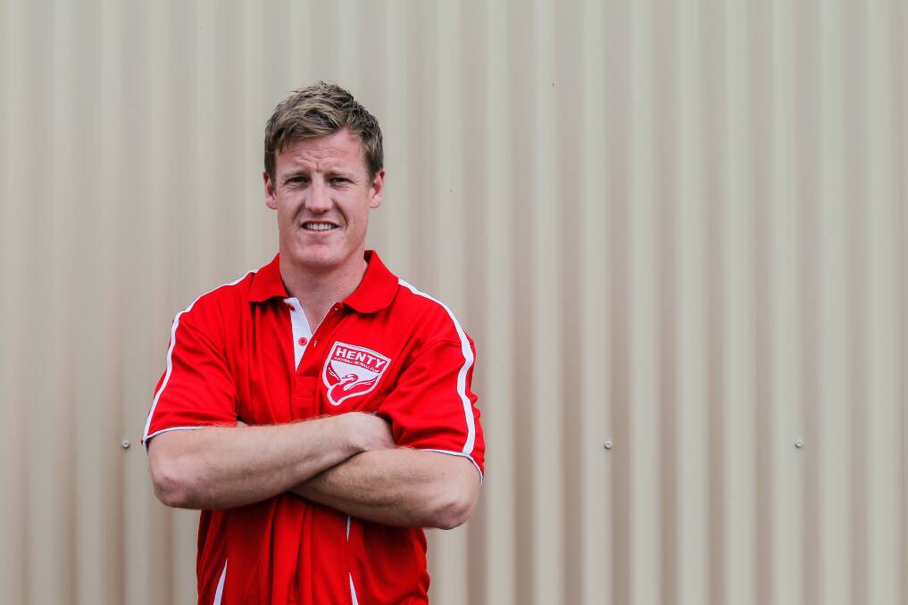 Josh Gaynor, 27, co-coached Wagga Tigers with Damien Papworth in 2010. Picture: DYLAN ROBINSON
