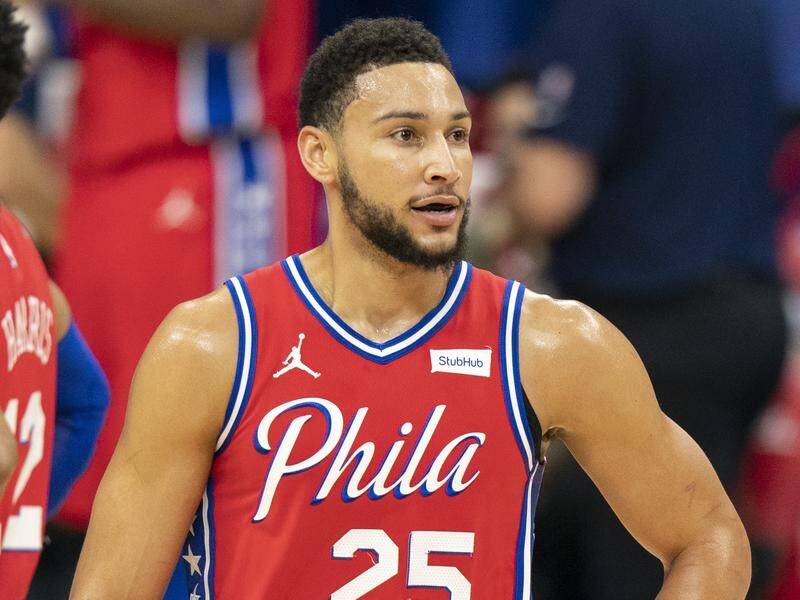 Sixers guard Ben Simmons registered his 30th-career triple-double in the NBA win over Miami.