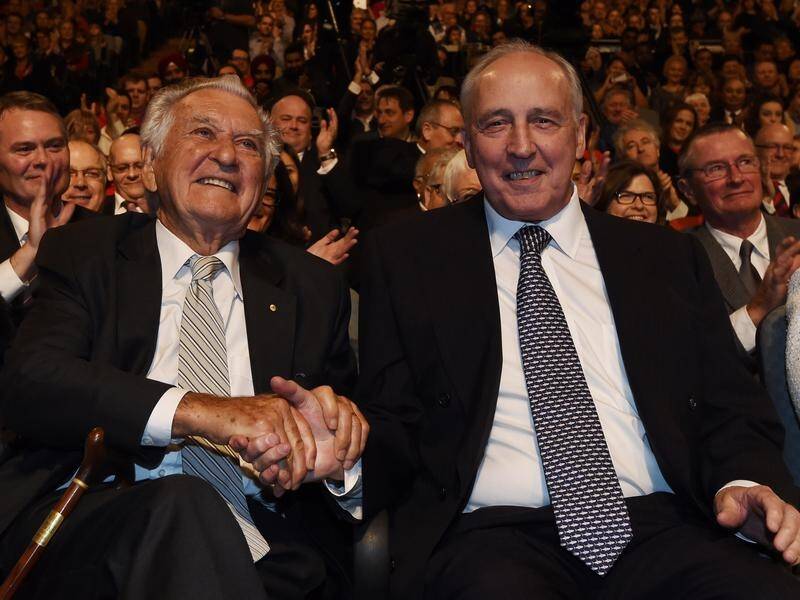 Paul Keating says he and Bob Hawke were able to forge a partnership with the Australian people.