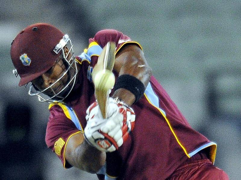 Kieron Pollard has hit six of the West Indies' 13 sixes in their T20 win over Sri Lanka.