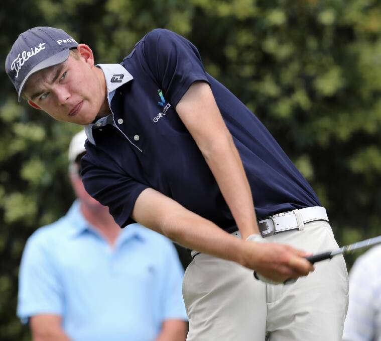A putt that lipped the cup has cost Wodonga’s Zach Murray a US Junior Amateur Championships quarter-final spot.