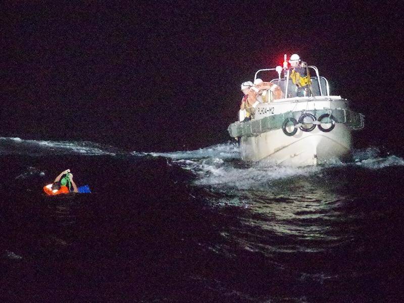 One crewman has been rescued during the search for Panamanian ship Gulf Livestock 1.