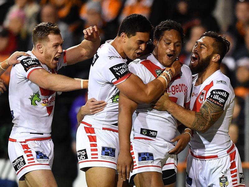 Luciano Leilua has set a new standard for himself after the Dragons' win over the Wests Tigers.