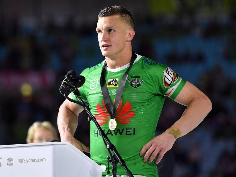 NRL grand final man of the match Jack Wighton says his remarkable season has been about redemption.